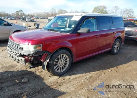 2014 Ford Flex Sel z USA, uszkodzony, nr VIN 2FMGK5C81EBD09744